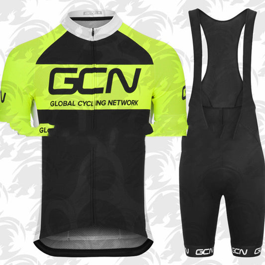 Cycling Mountain Bike Suit Short-sleeved Suit Summer Moisture Wicking And Quick-drying