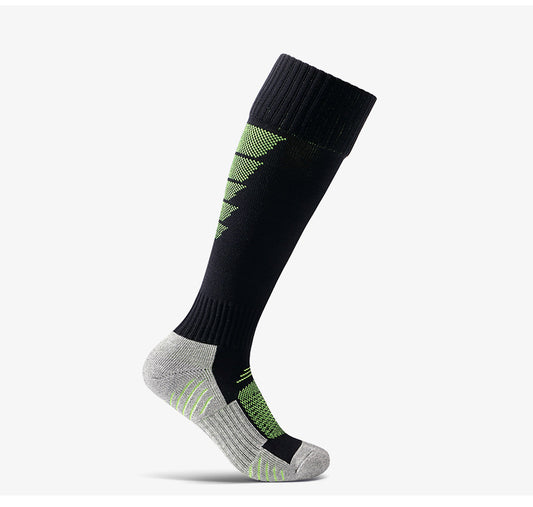 Non-slip Men's And Women's Towel Bottom Thickened Football Socks