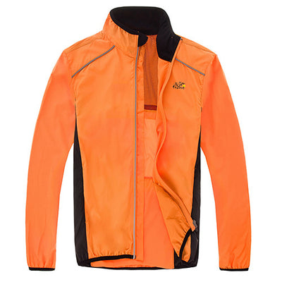 Bicycle loose loop riding windbreaker