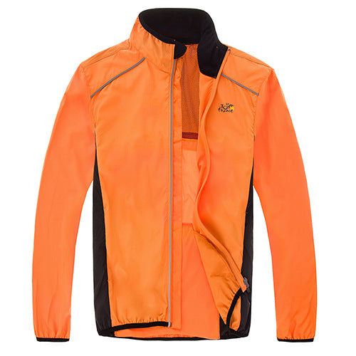Bicycle loose loop riding windbreaker