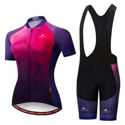 Cycling Wear Strap Short Sleeve Suit Wicking Breathable Bicycle Breathable Thin Section