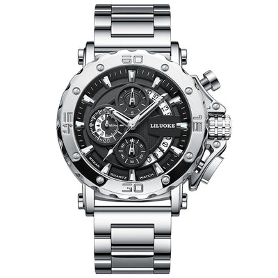 Thick Luminous Waterproof Men's Quartz Watch