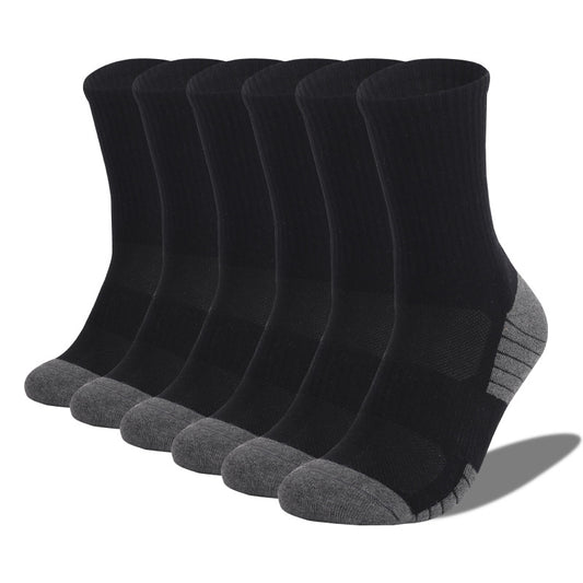 Men's Outdoor Thickened Towel Mid-tube Sports Socks To Absorb Sweat