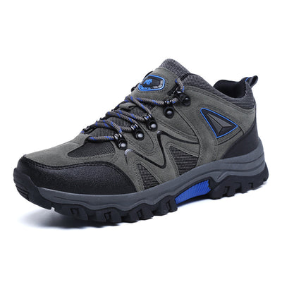 Outdoor Sports Men's Suede Low Top Hiking Shoes