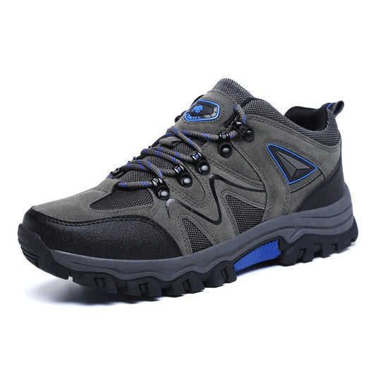 Outdoor Sports Men's Suede Low Top Hiking Shoes